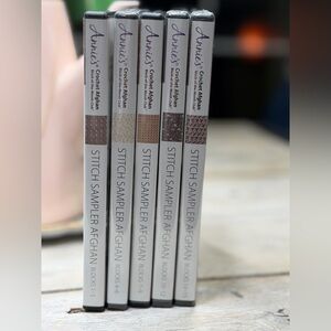 5 Annie’s Crochet Block Design DVD’s. Beginner Level. Learn 15 Separate Patterns